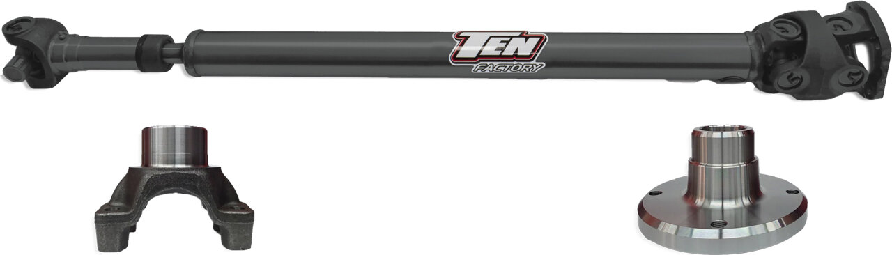 Ten Factory TFR1350-4158 Rear 1350 Solid CV Driveshaft for 18-25